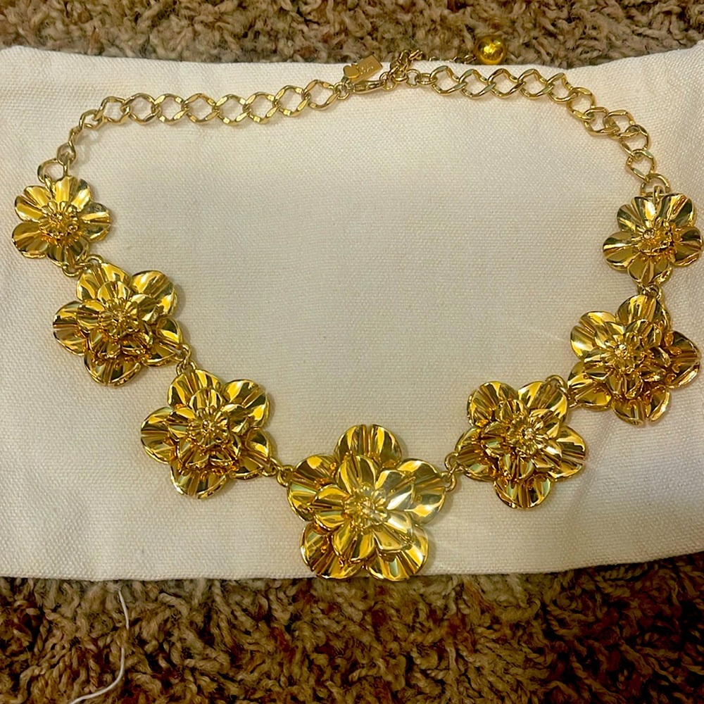 Kate Spade flower necklace